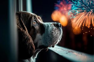 Comment aider votre animal à surmonter la peur des feux d'artifice et des tempêtes - Animo Santé