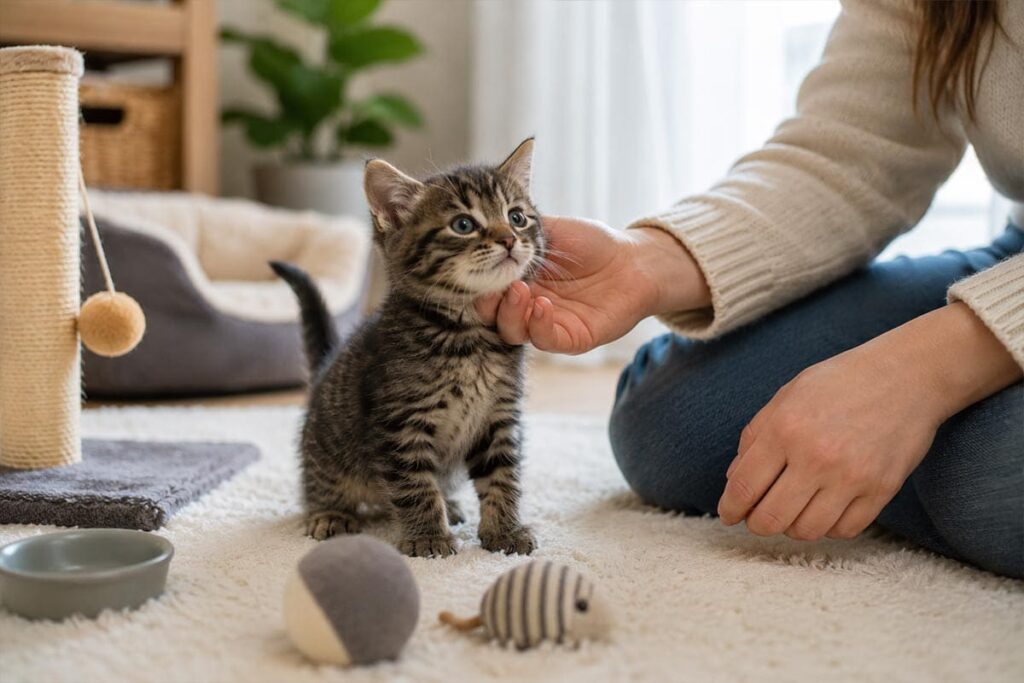Comment bien s’occuper d’un chaton - Animo Santé