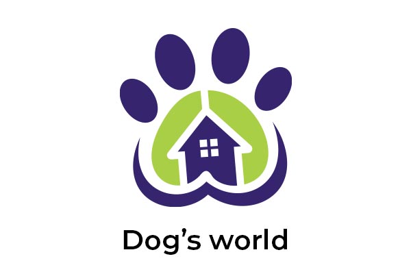 Logo Dog's world - Animo Santé