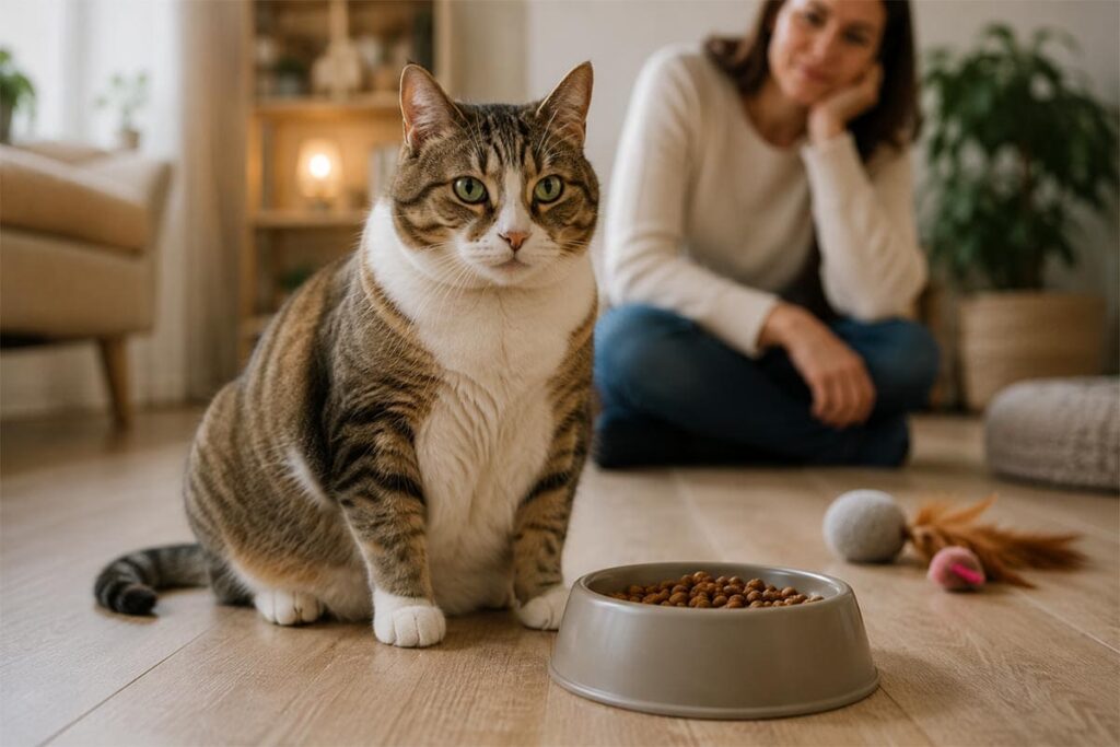Mon chat grossit après sa castration est-ce normal - Animo Santé