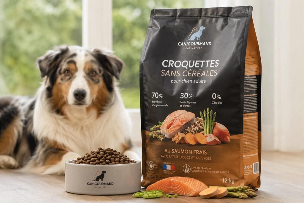 Top 7 des croquettes sans céréales pour chien - Animo Santé