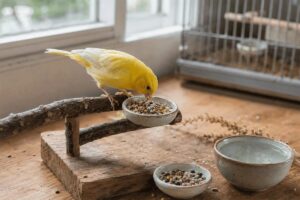 Combien de repas par jour pour un oiseau ? - Animo Santé