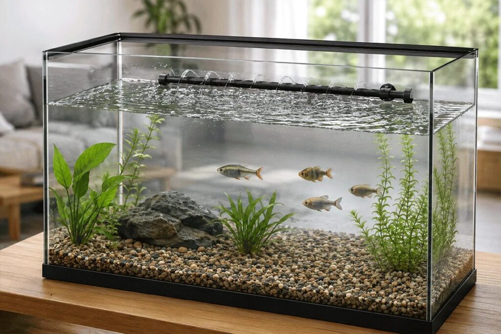 Comment mettre de l’oxygène dans un aquarium pour une eau saine ? - Animo Santé