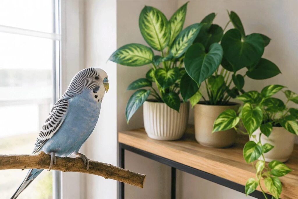 Les plantes toxiques pour les oiseaux de compagnie - Animo Santé