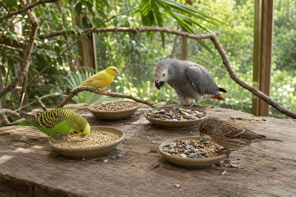 Quelles graines donner selon les espèces d’oiseaux ? - Animo Santé