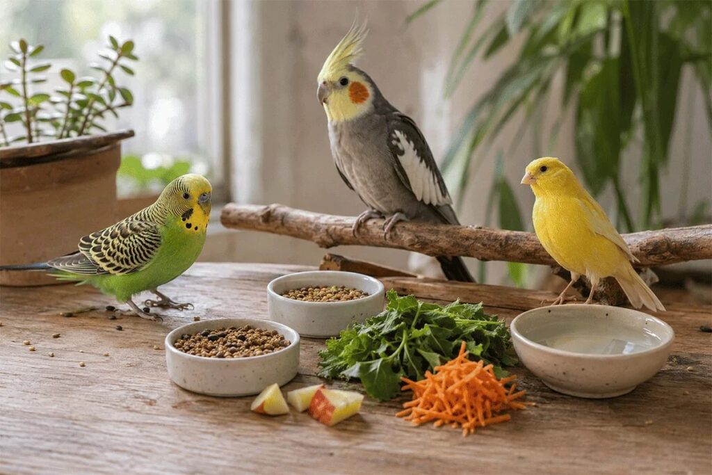 Quels sont les besoins nutritionnels d’un oiseau domestique ? - Animo Santé