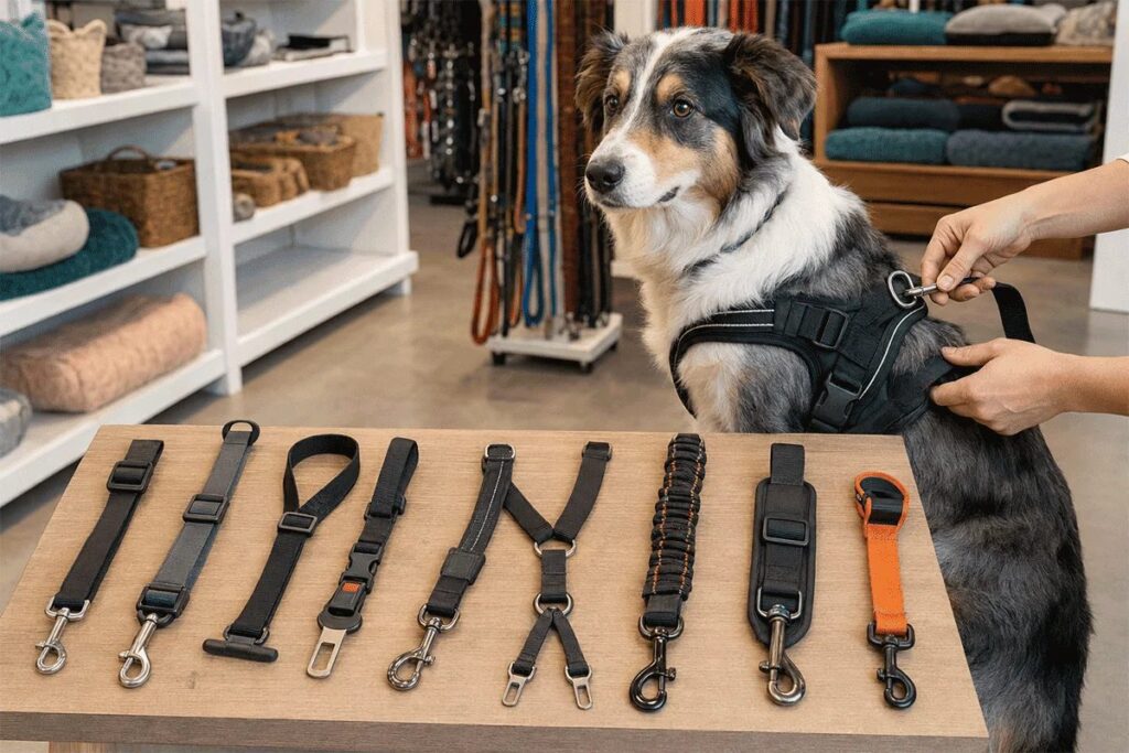 Top 8 des ceintures de sécurité pour chien - Animo Santé