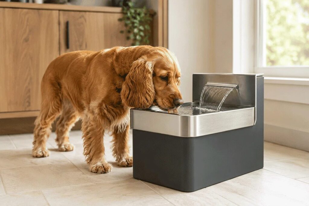 Top des fontaines et distributeurs d’eau pour chien en 2026 - Animo Santé